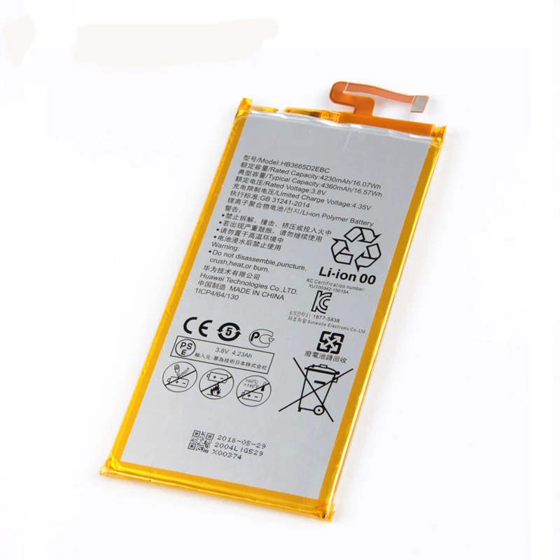 HB3665D2EBC Аккумулятор для huawei P8 MAX 4G W0E13 T40 P8MAX 4230 мАч аккумулятор для телефона