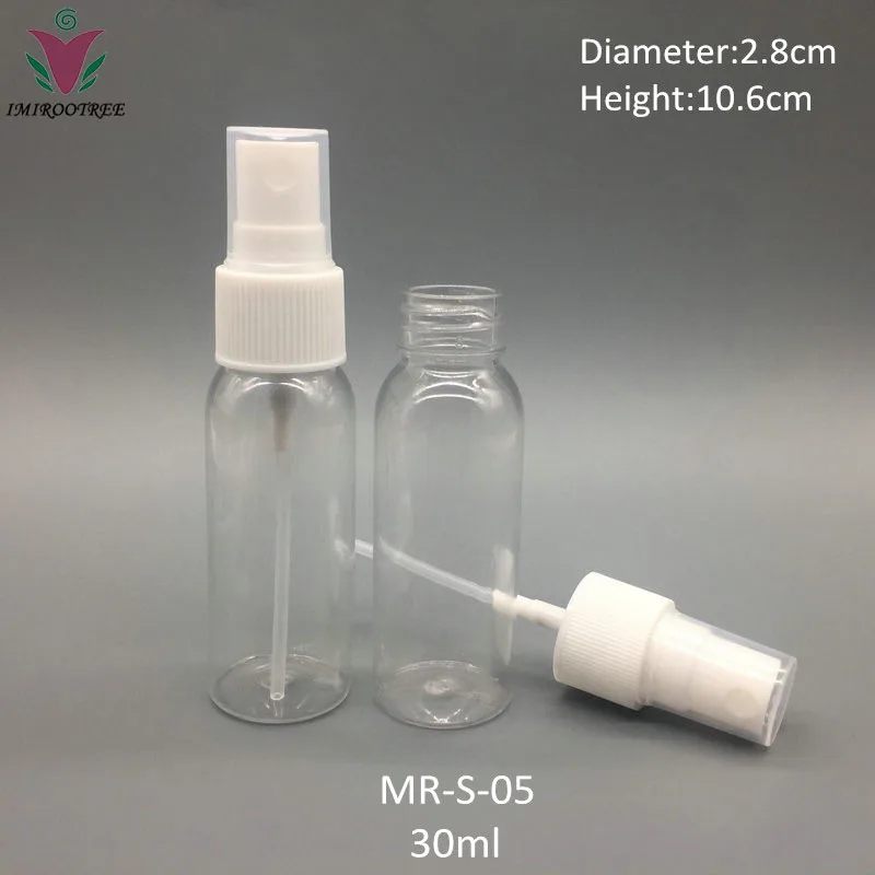 

FreeShip 100 sets 1ounce 1oz 30ml Plastic Transparent PET Clear Spray Bottle, Cosmetic Mist Spray Bottle, Perfume Spray Bottle