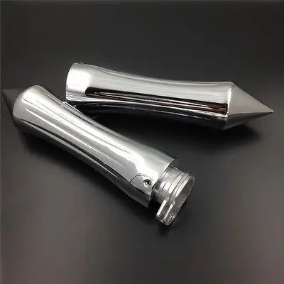 Хромированные шипы 7/8 дюйма 22 мм ручки для Honda Suzuki Kawasaki Yamaha Custom CBR|Ручки мотоциклов|