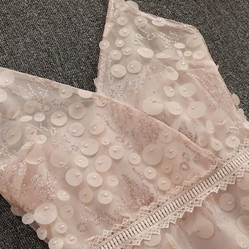 2019 летнее Новое поступление корейский стиль V шеи сексуальное платье темперамент