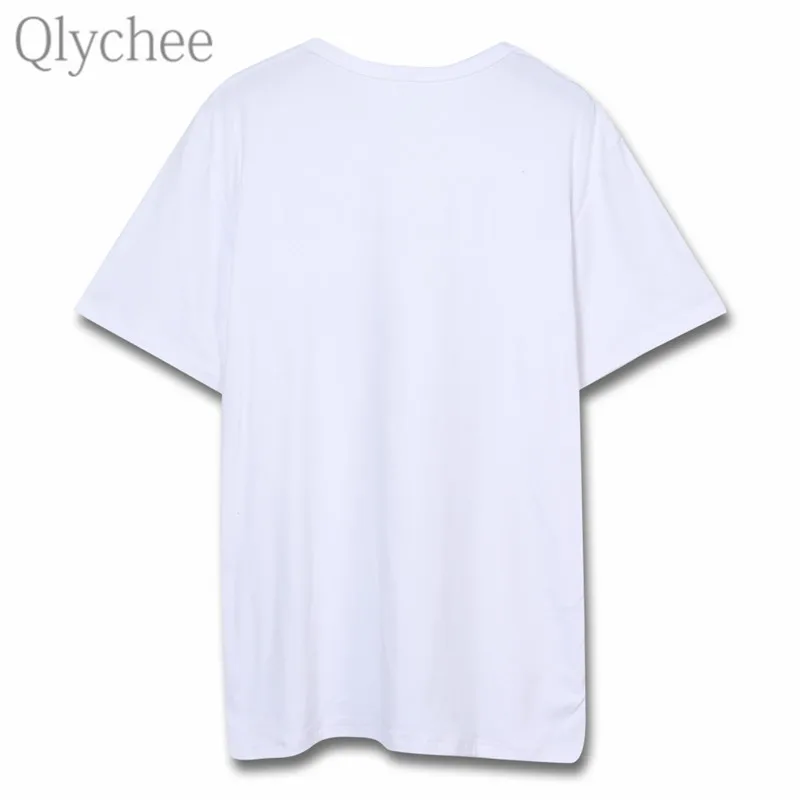 Qlychee Kawaii Star Alpaca женские футболки с принтом Футболки вырезом лодочкой и коротким