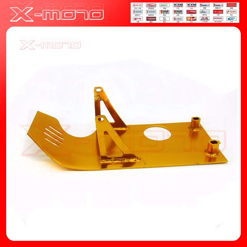 Алюминиевая противоскользящая пластина Защита корпуса двигателя XR50 CRF50 XR CRF 50 SDG