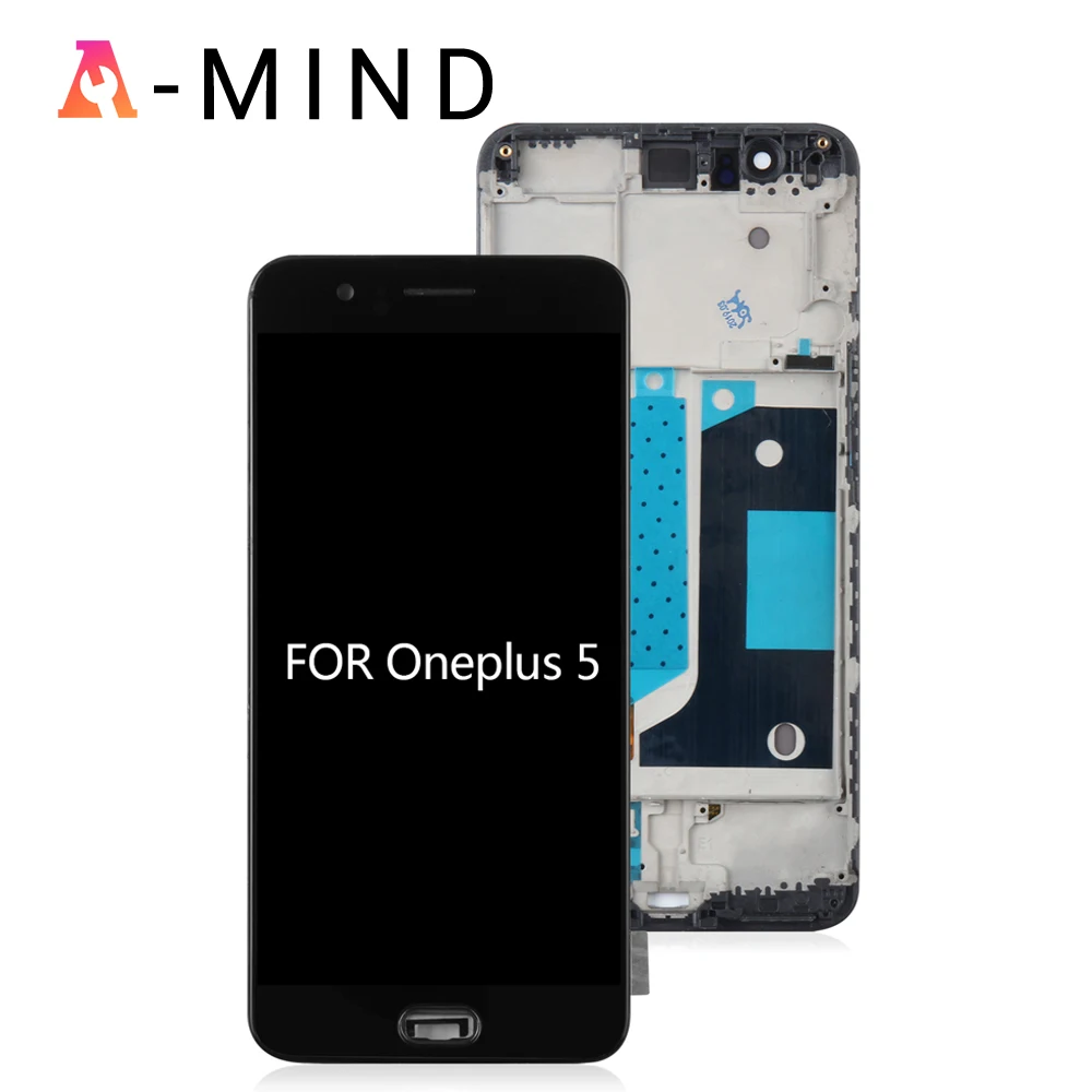 5 &quotAMOLED Дисплей для Oneplus сенсорный сменный экран документа ЖК-дисплей в сборе A5000 |