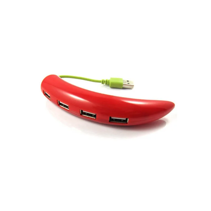 4 портовый высокоскоростной USB 2 0 адаптер Сплиттер chielenal usb хаб для перец баклажаны