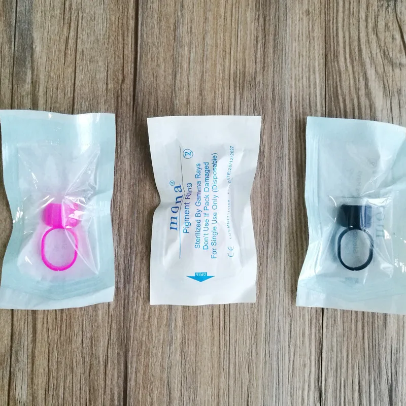 100 шт. одноразовые чашки для татуировок с губкой | Красота и здоровье