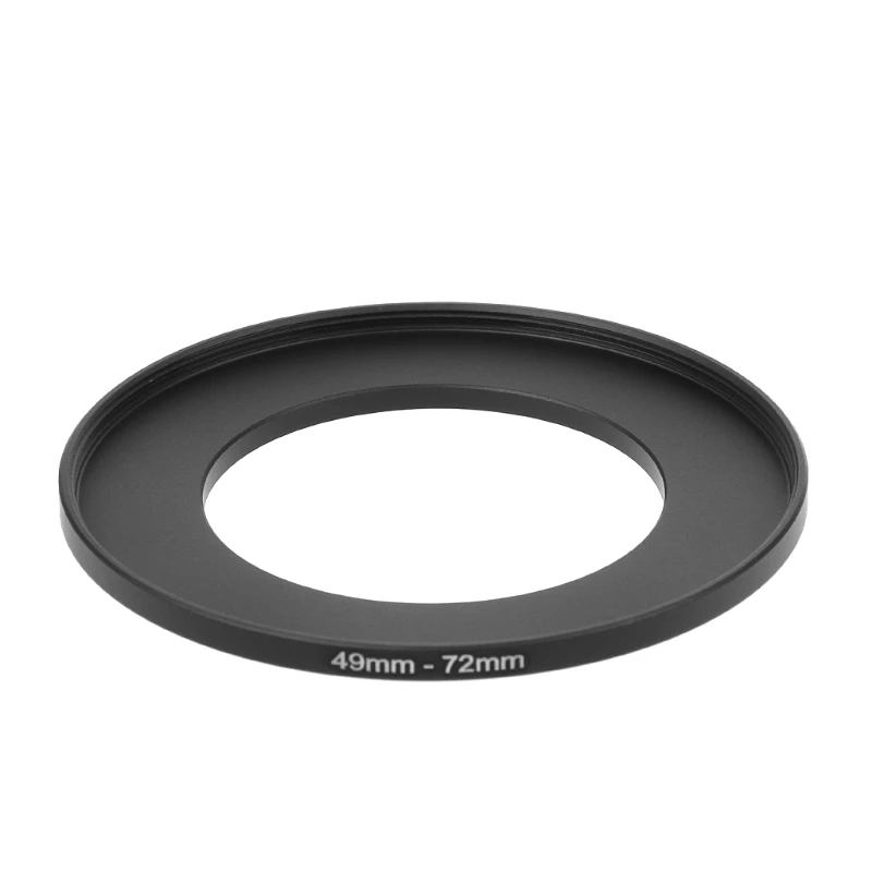

49mm To 72mm Metal Step Up Rings Lens Adapter Filter Camera Tool Accessories New
