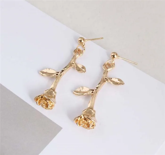 A238 Модные женские серьги для ногтей с индивидуальным характером в старинном