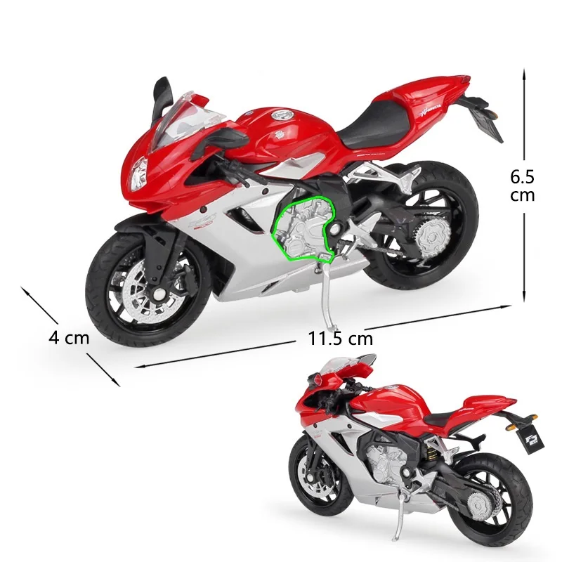 1:18 Welly MV Agusta F3 800 литая мотоцикл| |