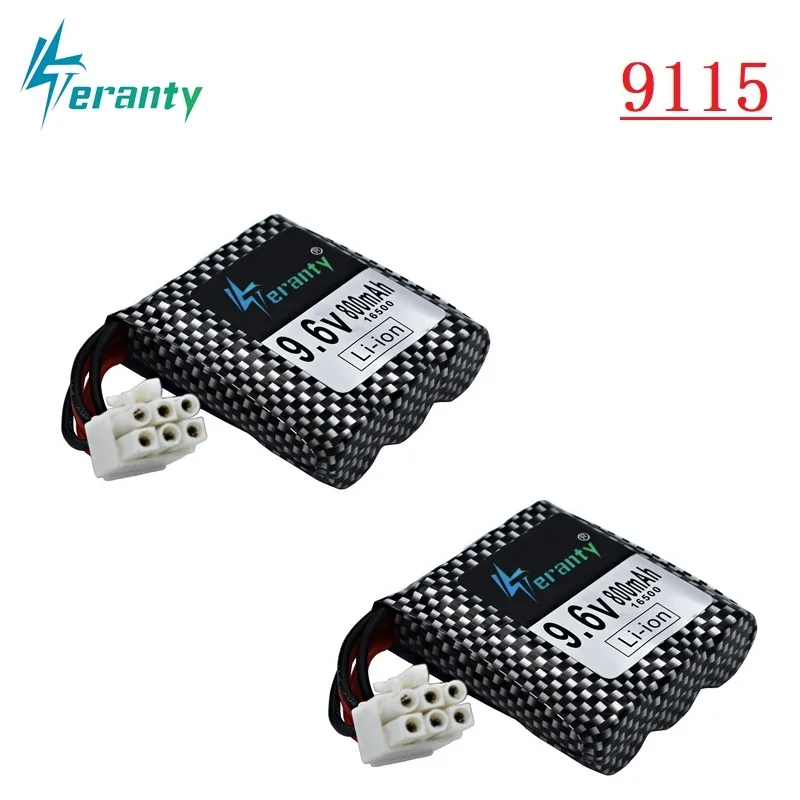 Оригинальный 9 6 v литий ионный аккумулятор для RC автомобиля 9115 9116 9912 S912 части к