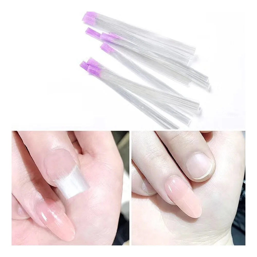 10 шт. набор акриловых насадок для наращивания ногтей Fibernails из стекловолокна