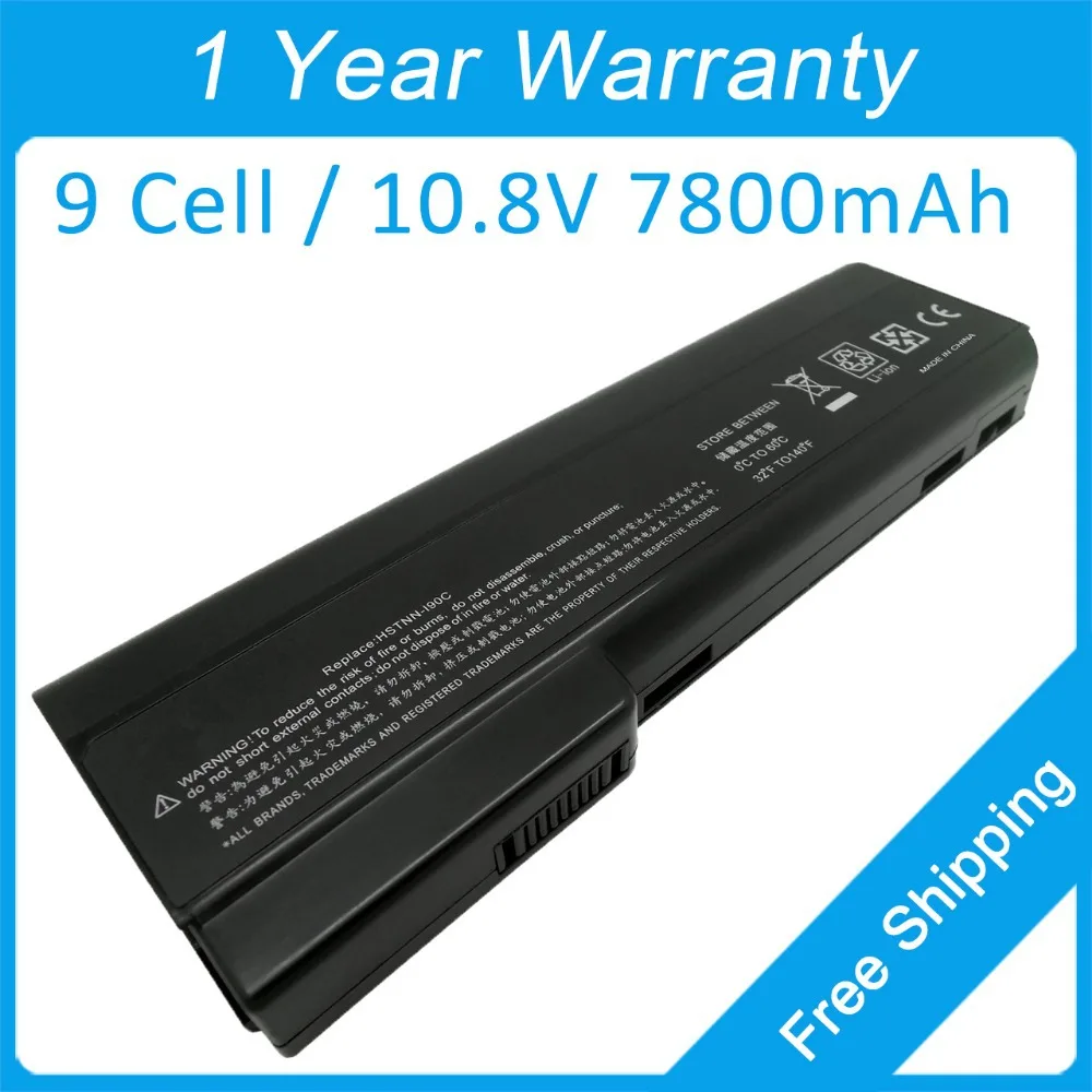 

New 9 cell 7800mah laptop battery for hp ProBook 6565b 6465b 6360b 6460b 6560b CC09 CC06XL QK639AA QK640AA HSTNN-W81C HSTNN-E04C