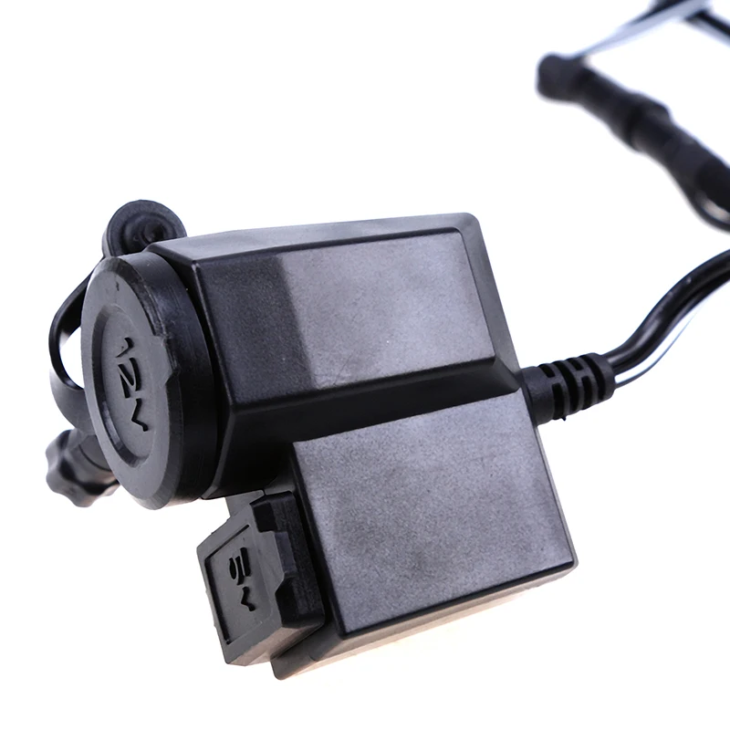 Водонепроницаемый USB адаптер питания POSSBAY для мотоцикла скутера прикуривателя 12