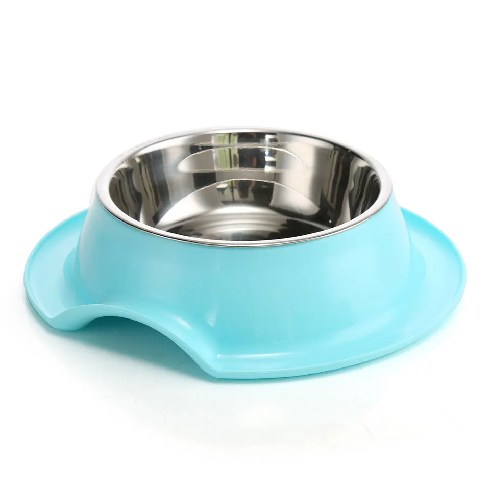 Pet Dog Food Storage Water Bowls Cat for Dogs Bowl Drinking is Universal Stainless Steel Dish Feeder Goods | Дом и сад