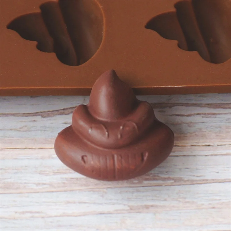Антипригарная силиконовая форма для шоколада льда в виде милой мордочки выпечки