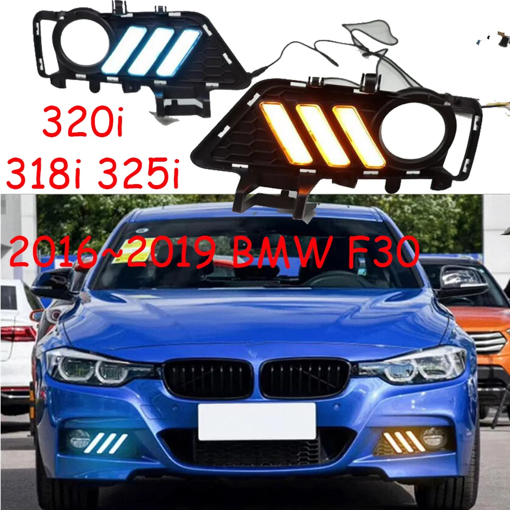 Автомобильный Стайлинг для F30 противотуманных фар, год светодиодный F30 задний фонарь, видео-дисплей, 318i 325i 320i F30 фар