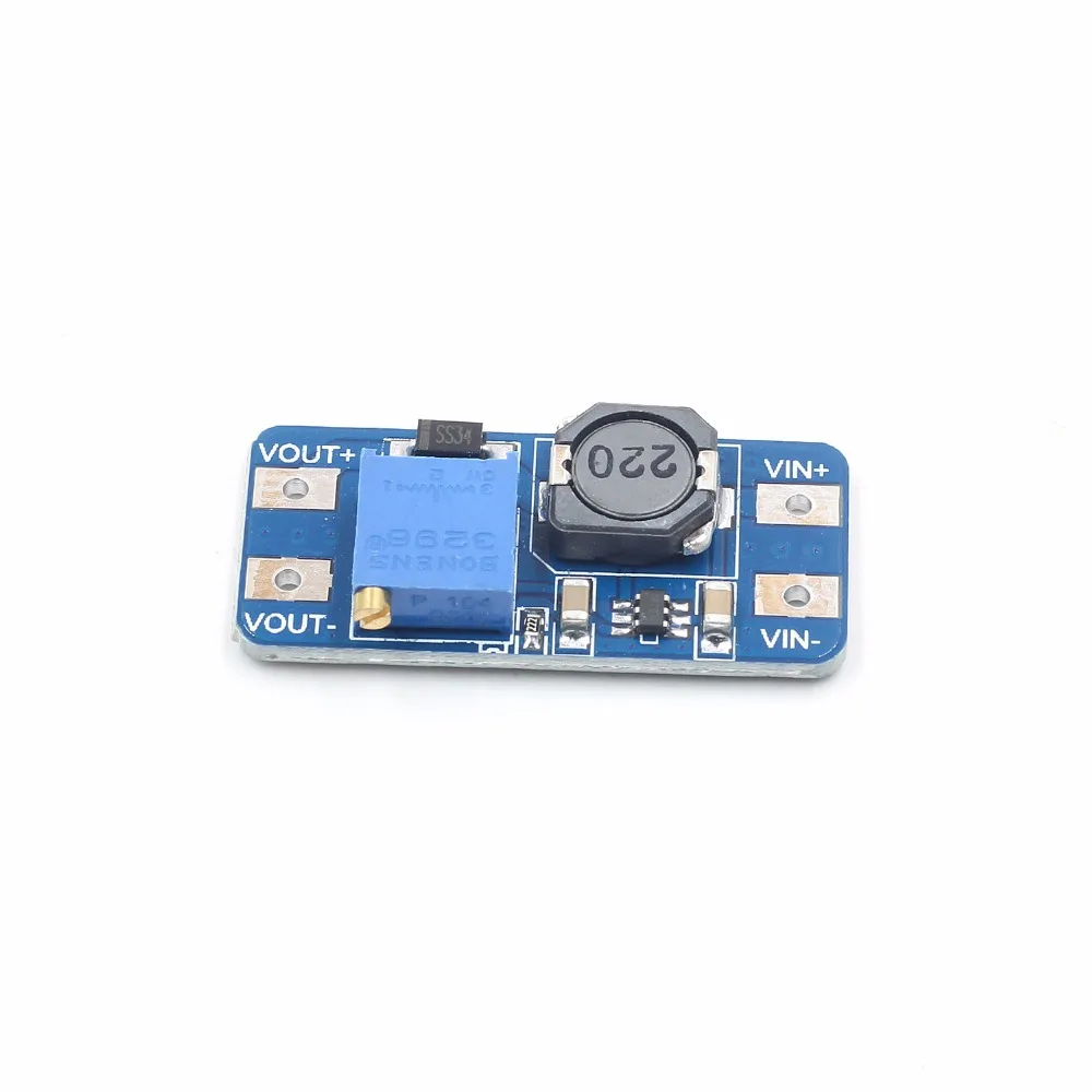 MT3608 DC Step Up усилитель конвертера Питание модуль Boost повышающий доска Макс выход 28В