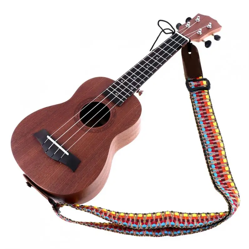 Укулеле регулируемое из натуральной кожи длина 75 130 см ширина 4 см|color ukulele|strap