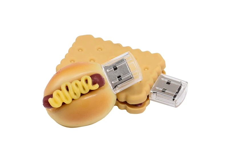 SHANDIAN флеш-накопитель, 4 ГБ, 8 ГБ, 16 ГБ, 32 ГБ, 64 ГБ usb французский, пицца, суши, форма USB флеш-накопитель USB2.0 флеш-накопитель флешка
