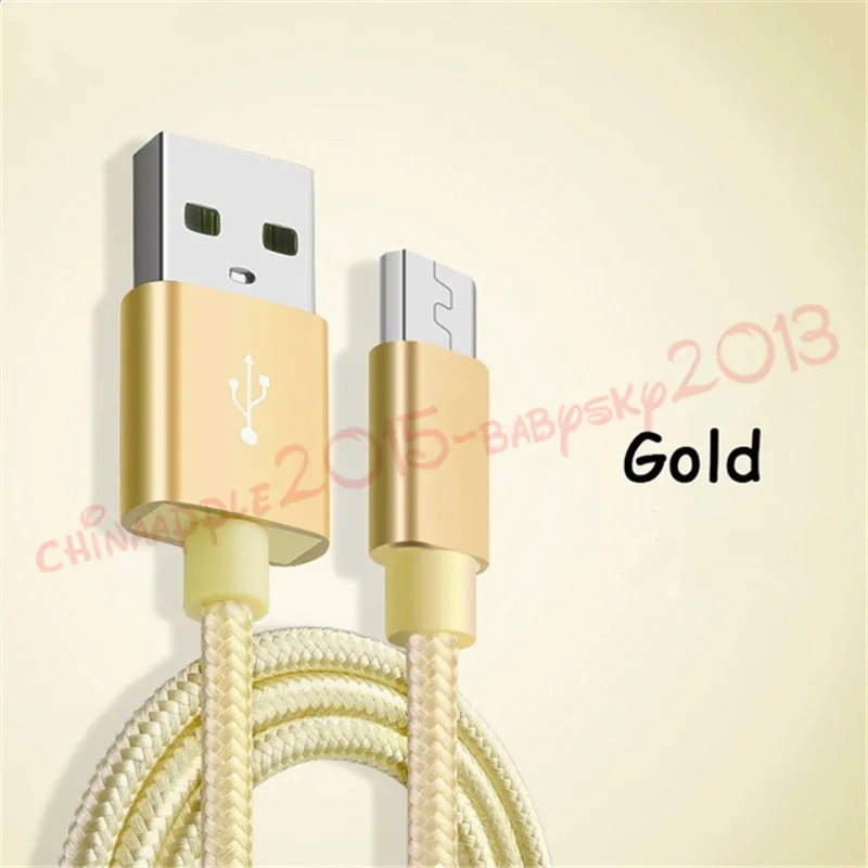Кабель зарядный OD5.0 Type c с Micro usb разъемом Плетеный текстильный кабель для