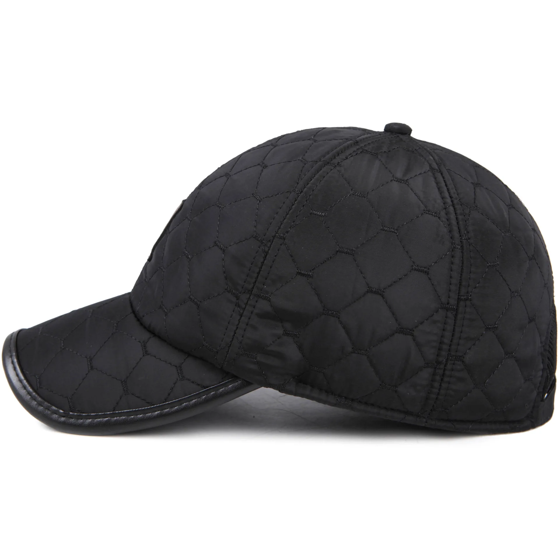 Новинка, теплая зимняя бейсболка, мужская, защита ушей, Gorro, шапки, бренд Snapbak, одноцветная бейсболка «Кости», Мужская зимняя теплая, для мужчин