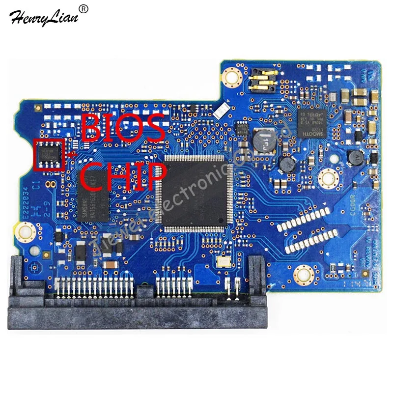 Для жесткого диска PCB /LOGIC BOARD/BOARD номер: 220 0A90381 01 микросхема основного контроллера: