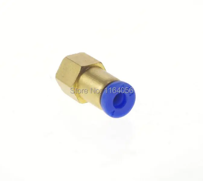 

Lot5 1/2" to 6mm Pneumatic Connectors Female straight one-touch fittings BSPT