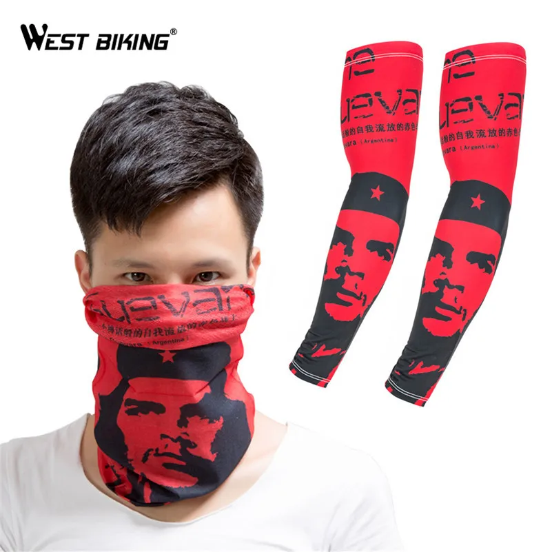 WEST BIKING велосипедные Чехлы для рук нарукавники уличная спортивная маска лица