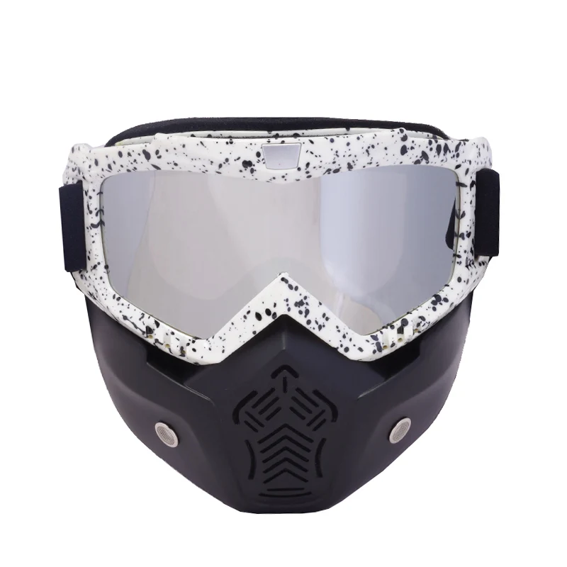 REEDOCKS новая модульная маска Съемные очки с фильтром для рта лыжные мужские