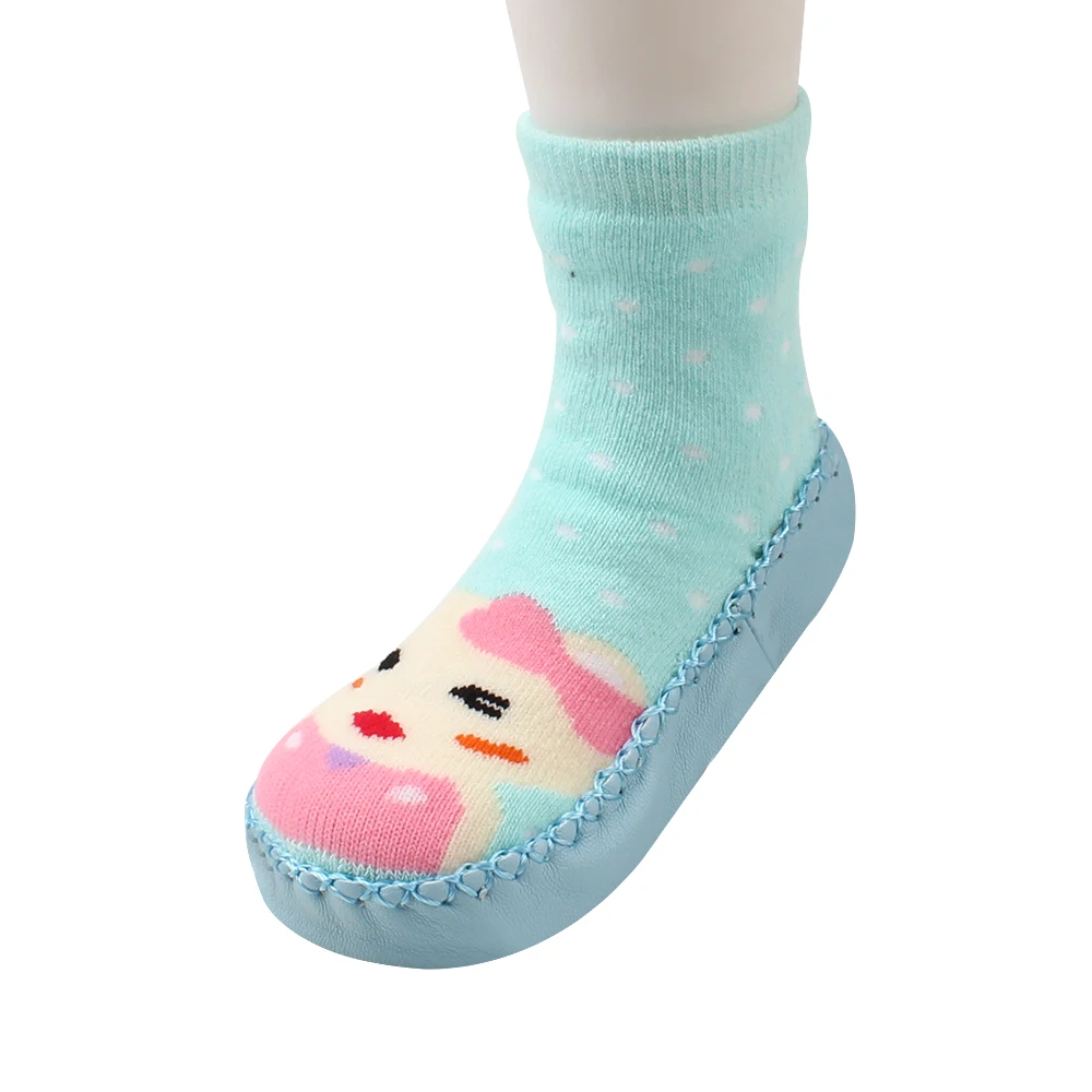 Catoon Cotton Baby Socks Anti-Slip Indoor Floor Cute Infant Toddler Girls Thick Towel For Boys Autumn | Детская одежда и обувь