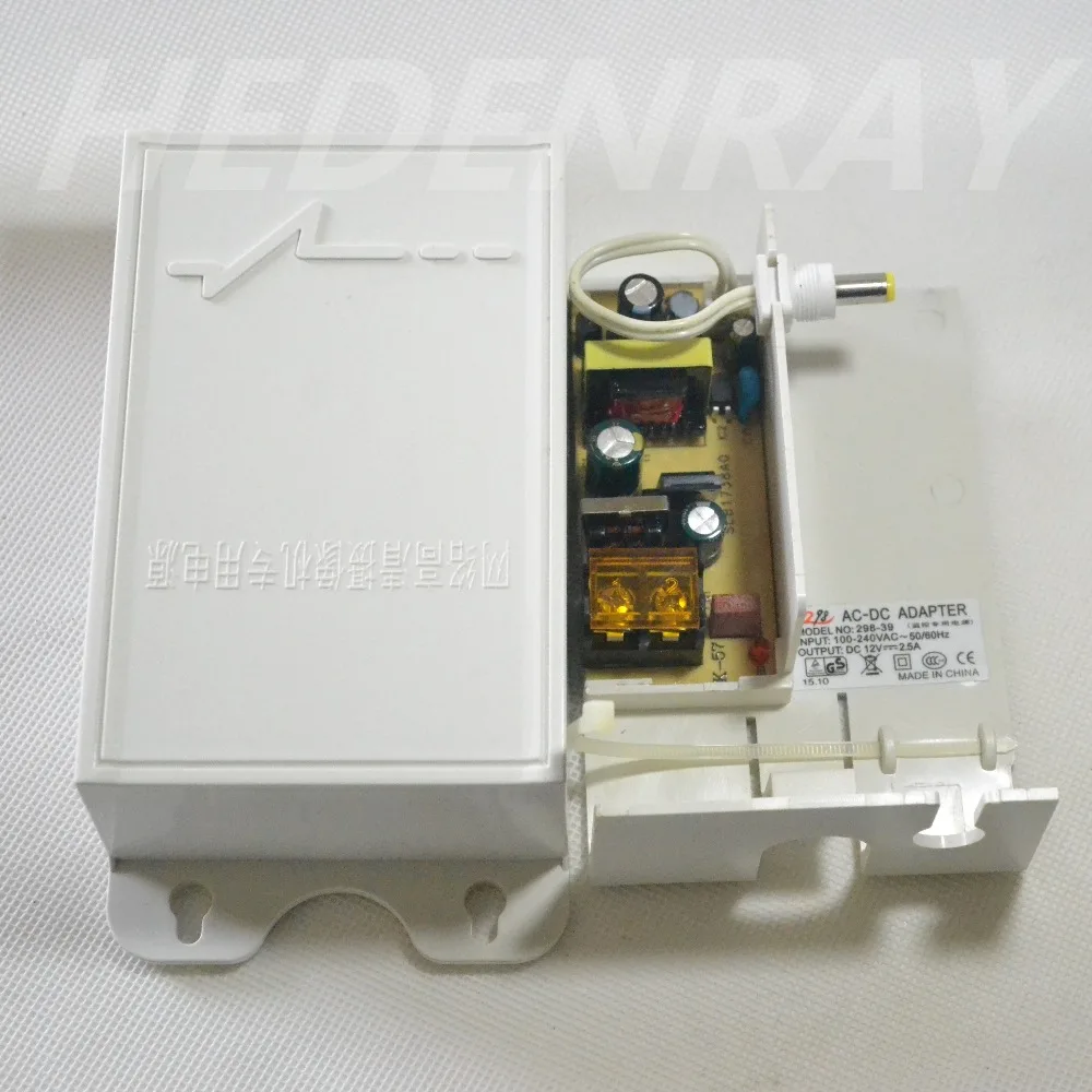 12 В 2 5 А постоянного тока водонепроницаемый адаптер питания уличный источник для