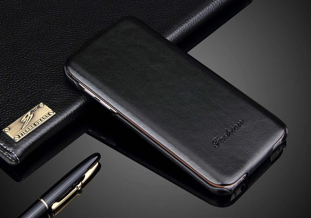 Горячая фиксированная Смешанная кожа Чехол вверх вниз чехол для samsung Galaxy Note 9 8 S9 S10 Plus S8 S7 edge черный Note9 Note8 S7edge S9+ S8