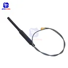 Wi-Fi антенна diymore 2,4 ГГц 3DBI UFL IPEX соединитель латунная Внутренняя антенна 23 см длина 1,13 Кабель HLK-RM04 ESP-07