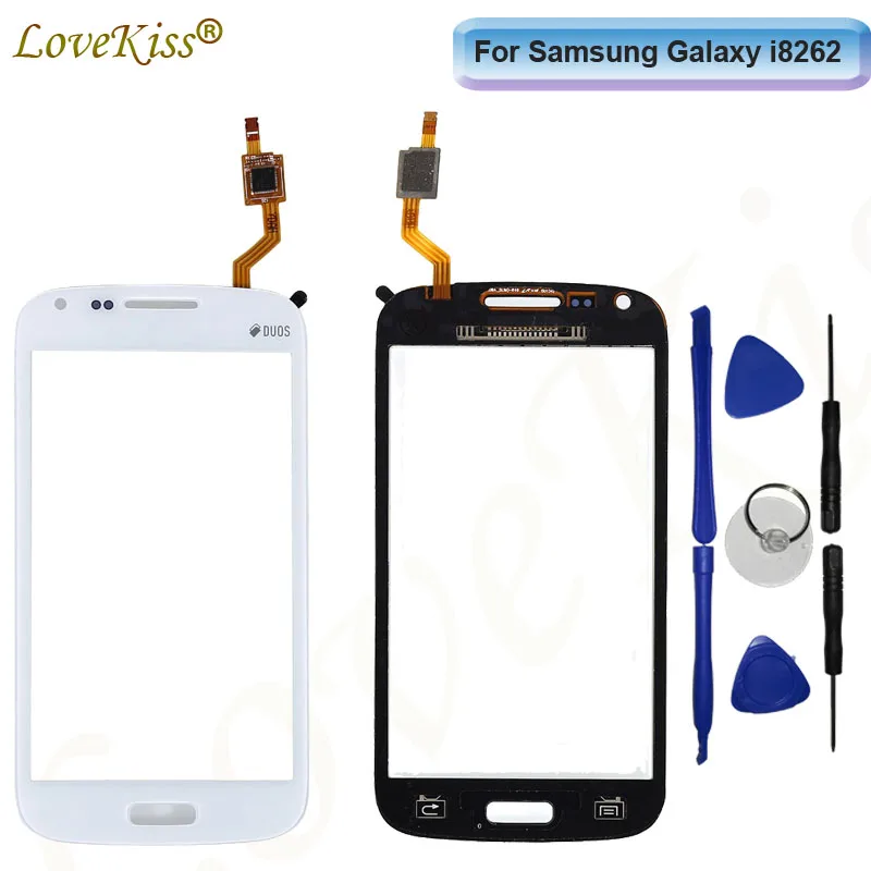 Передняя панель для Samsung Galaxy Core i8260 i8262 Duos GT 8262 8260 сенсорный экран ЖК дисплей
