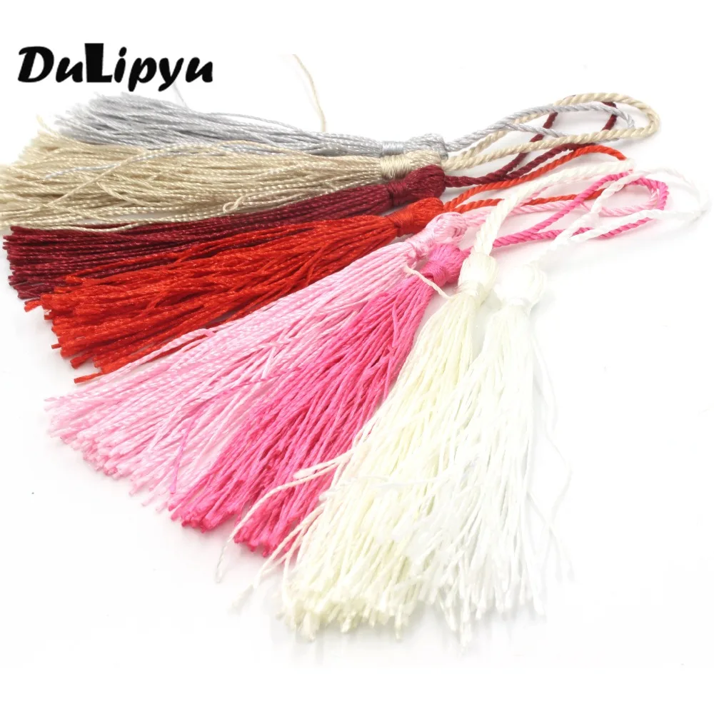 30 шт. Закладка пригласительная карта Сделай Сам китайский узел шелковая кисточка