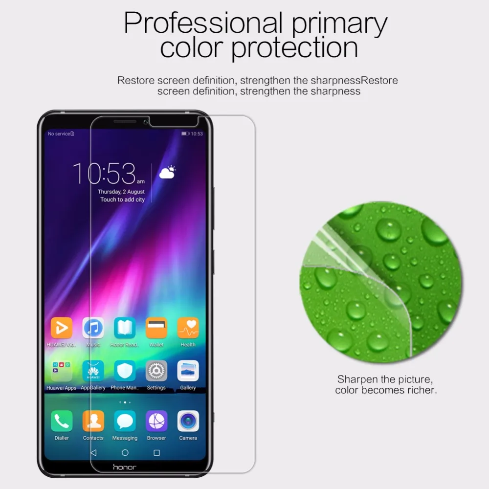 2 шт./лот Экран протектор для huawei Honor Note 10 NILLKIN антибликовым покрытием матовый или