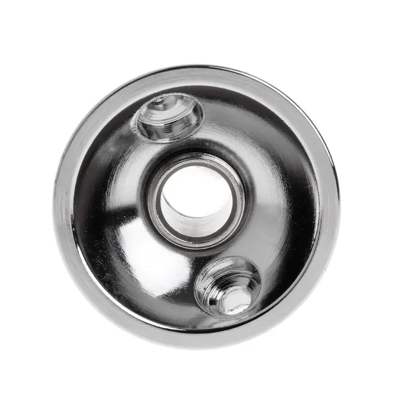 for 6.35mm Plug Electrosocket TL Silver Electric Guitar Chrome Socket Jack Plate | Обустройство дома
