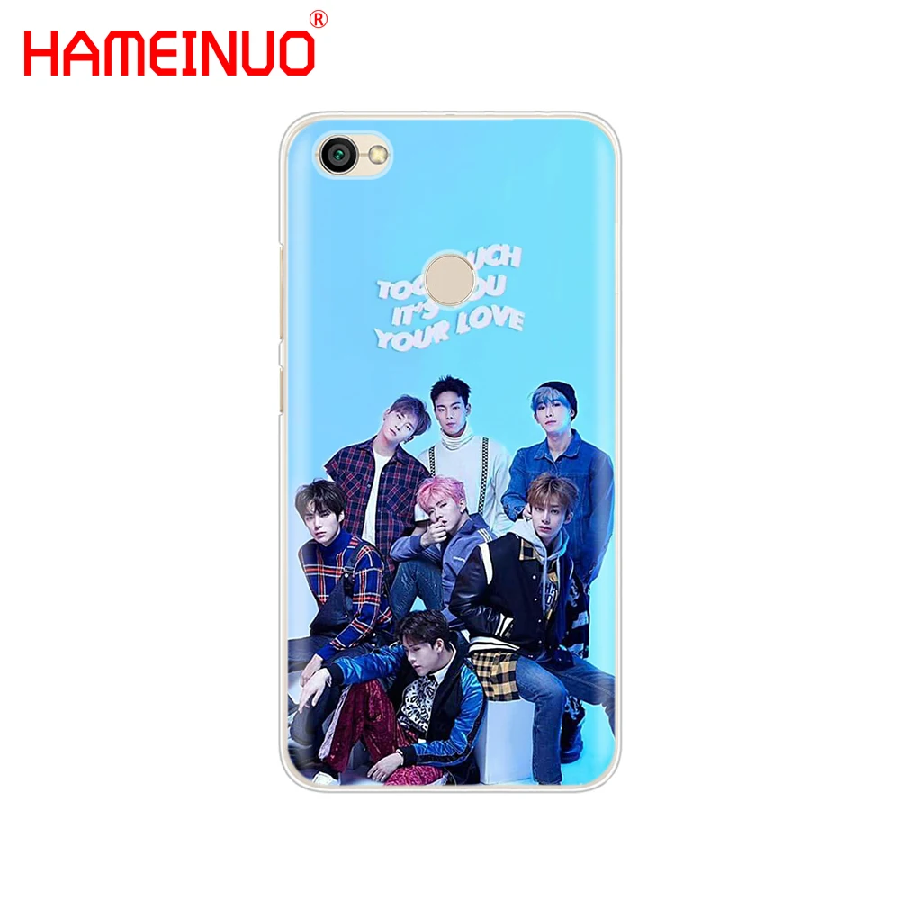 HAMEINUO KPOP K.A.R.D MONSTA X NCT 127 чехол для телефона Xiaomi redmi 5 4 1 1s 2 3 3s pro PLUS note 4X 4A 5A|Бамперы| |