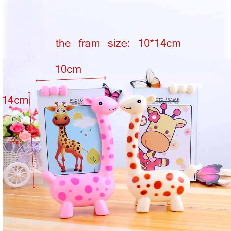 Творческая картонная Жираф Рамка для фотографии декор детей наборы изготовления