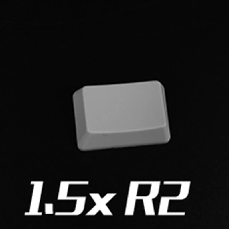 Чистый белый колпачок ключа без букв для переключателей Cherry Mx механическая