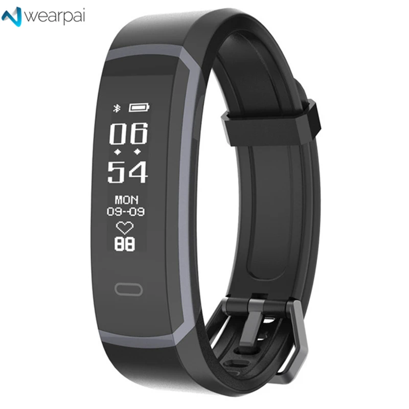 Wearpai GT105 fitness tracker heart rate monitor for women smart band sport android Touch Screen Bluetooth bracelet | Электроника