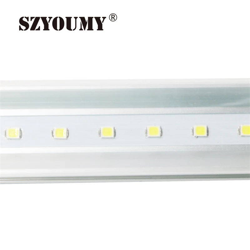 Светодиодная лампа SZYOUMY 18 Вт 1200 мм T8 4 фута SMD2835 теплый и холодный белый свет