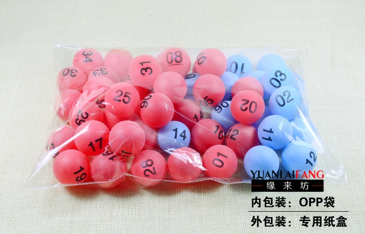 51 шт. лотерейные шарики для игры в мячи тенниса | Красота и здоровье