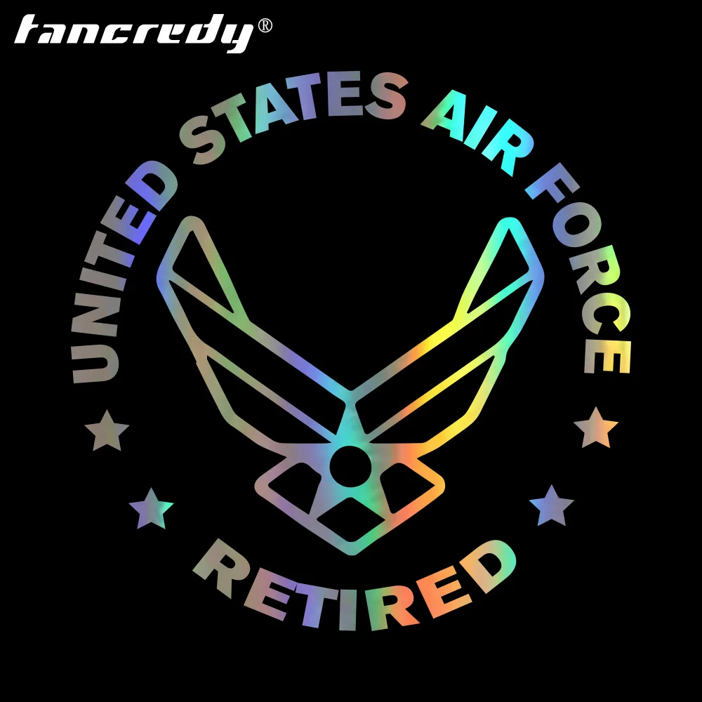 Tangredy 6*6 дюймов автомобильные наклейки США ВВС в отставке/Ветеран настенные