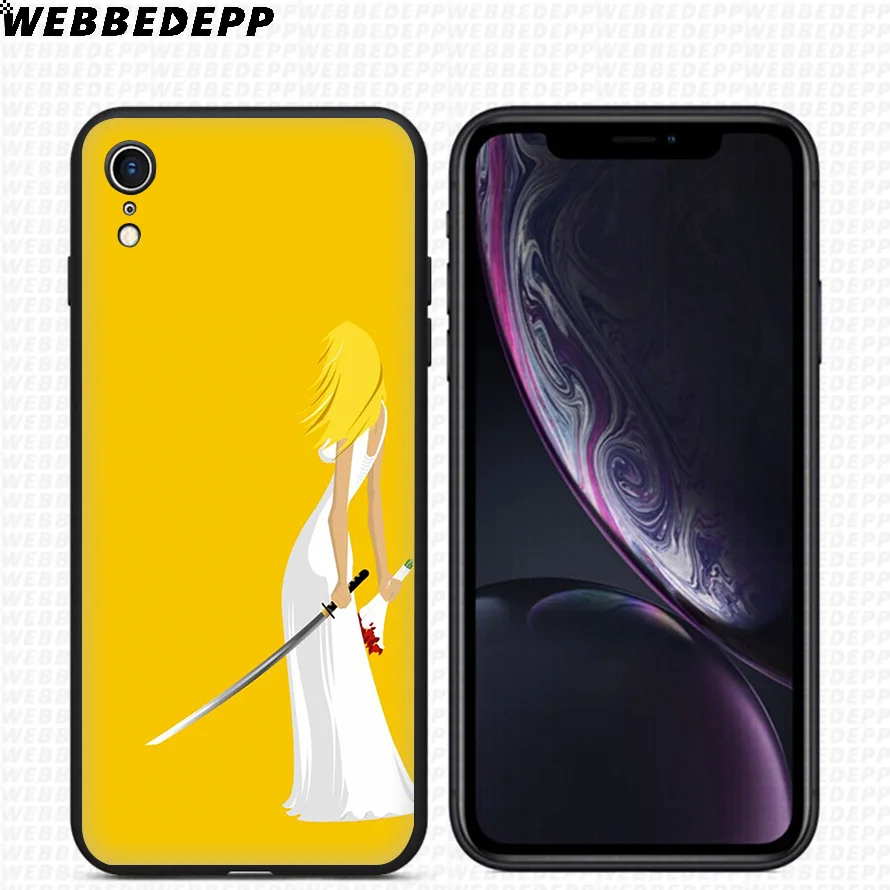 Мягкий силиконовый чехол WEBBEDEPP Kill Bill для iPhone 11 Pro Xr Xs Max X или 10 8 7 6 6S Plus 5 |