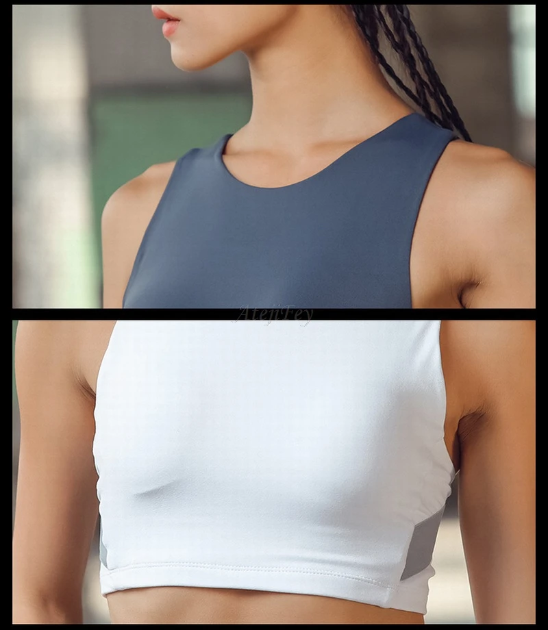 Push Up Йога Топ спортивный бесшовный бюстгальтер Cross Back противоударный сексуальное нижнее белье работает Sujetador Депортиво Mujer женские
