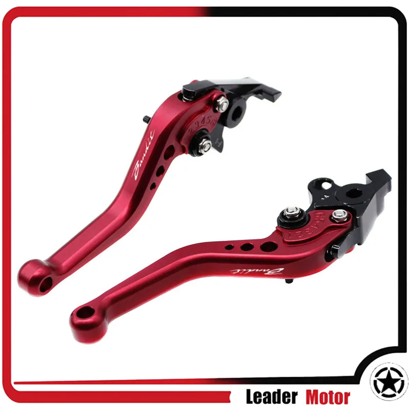 Красный Для SUZUKI GSF 1250 GSF1250 BANDIT 2007- GSF 1200 GSF1200 BANDIT 2001-2006 650 S BANDIT GSF650 Короткие тормозные рычаги сцепления - Цвет: Красный
