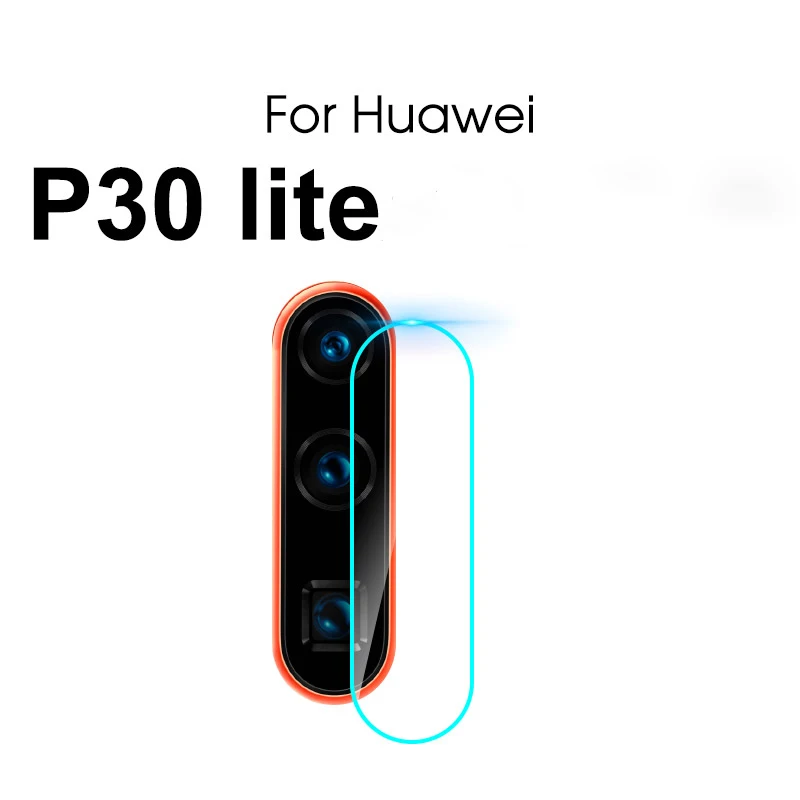 For P30 Lite Закаленное стекло для объектива камеры Huawei P20 Lite P30 Lite Mate 20 Lite P Smart P20 Pro P30Pro Nova 3 3i Защитная пленка для экрана - Цвет: For P30 Lite