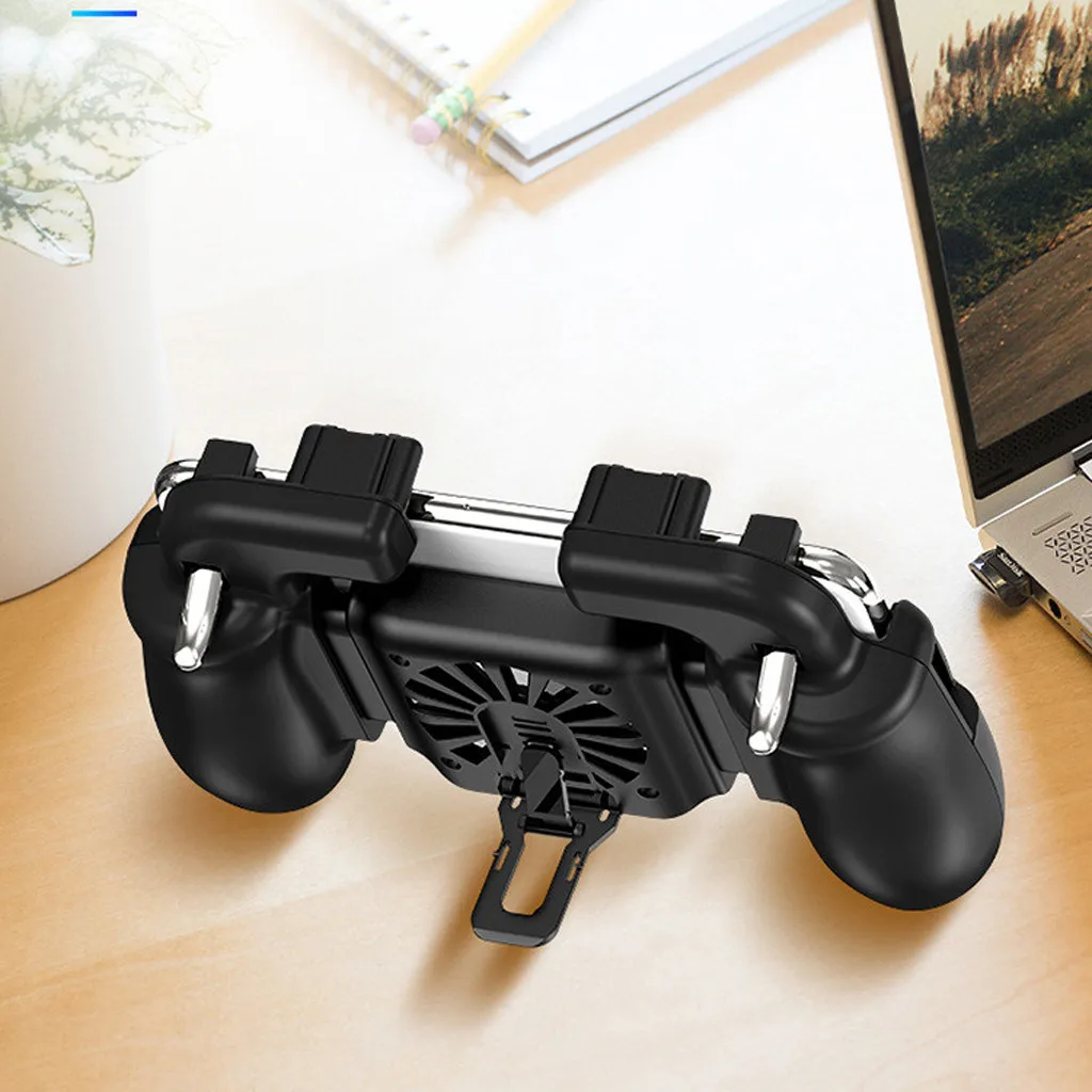 Мобильный игровой контроллер для PUBG геймпад Shoot Aim Trigger телефон Охлаждение сотовый телефон игровой адаптер для iPhone 11pro/Pro Max