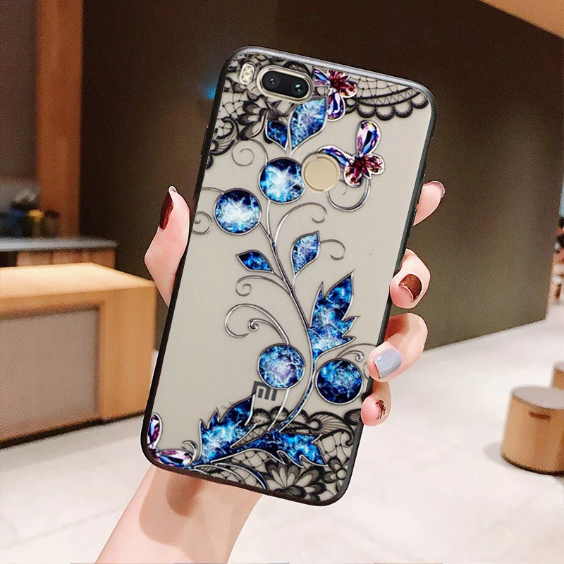 YueTuo coque чехол для Xiaomi mi 5X A1 a1 Pocophone F1 роскошный 3d Жесткий ПК Защитный телефона с