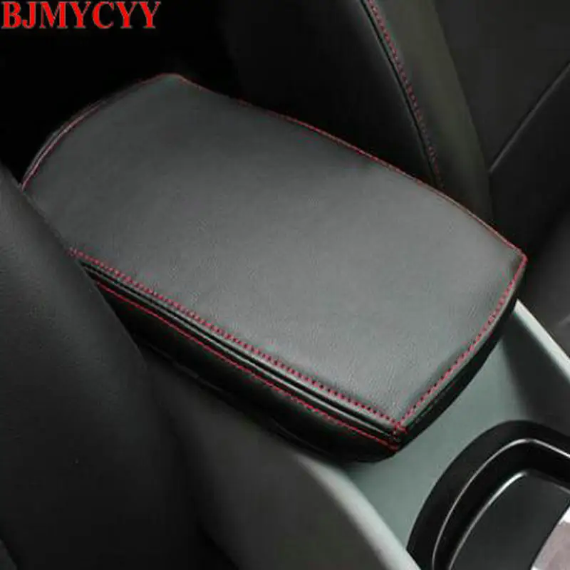BJMYCYY внутренняя отделка салона автомобиля для автомобильного подлокотника чехол